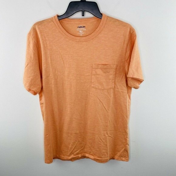 J Crew Mens Garmentdyed Slub Cotton 